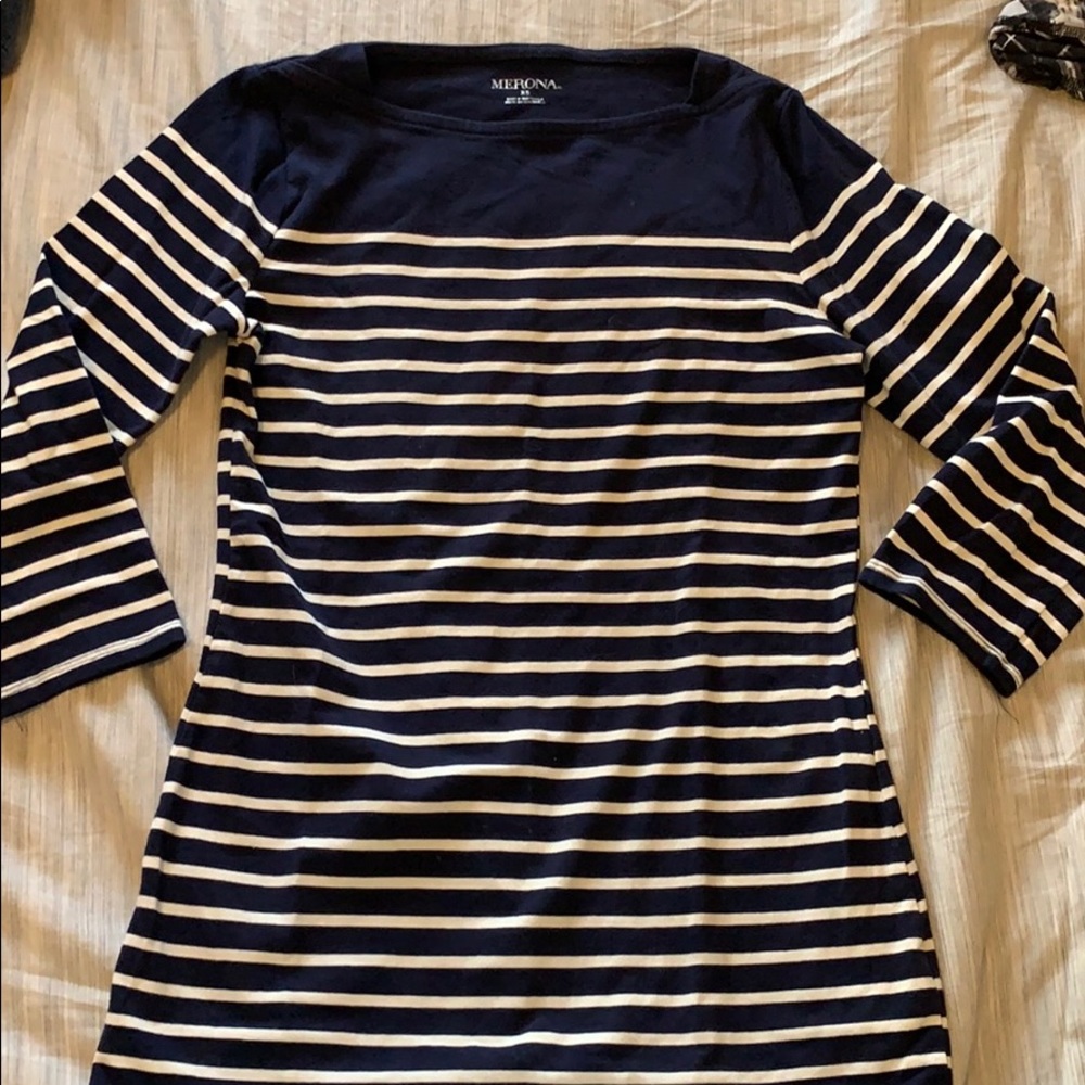 NWOT Target Merona Boatneck T-shirt